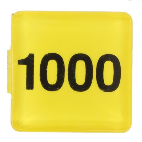 V32522900 Klosz z symbolem żółty 