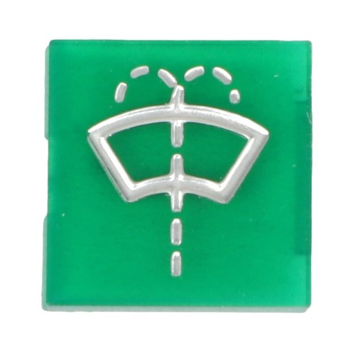 V32131600 Klosz z symbolem zielony 