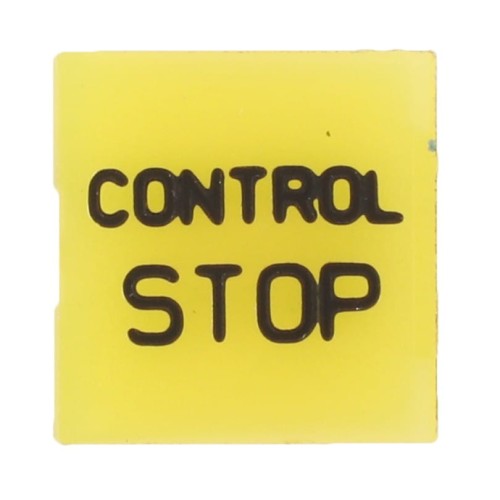 V31712100 Emblemat przycisku control stop
