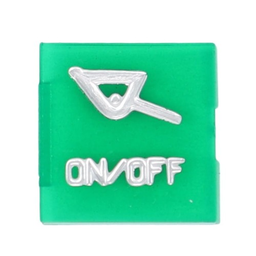 V37036800 Emblemat przycisku zielony