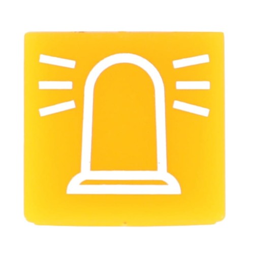 X830241305000 Emblemat, wkładka światło ostrzegawcze 