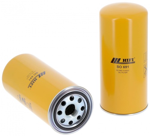Filtr oleju SO691 Hifi Filter do Caterpillar: 3406, D8R, 980G, 988F, New Holland: FX60, FX58