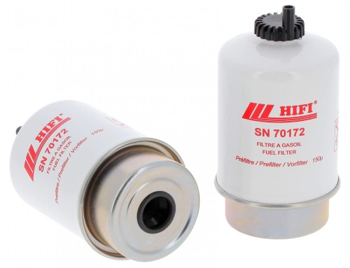 Filtr paliwa SN70172 Hifi Filter do Case, New Holland, Ford Agri