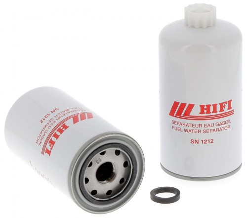 Filtr paliwa SN1212 HIFI FILTER do CASE: 1420, 1440, 1480, 1660 KOMATSU: PC 190-8 LC/NLC, WA 450-2, SAA 6 D 107 E, SAA 6 D 114E-5A