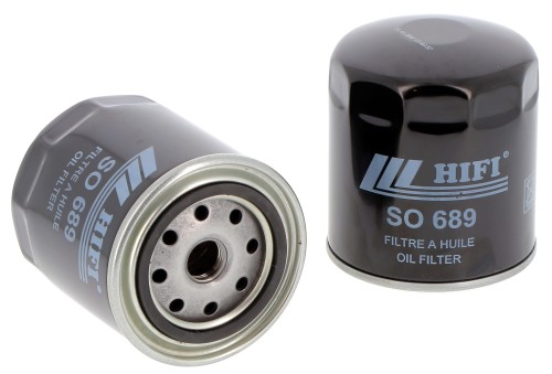 Filtr oleju silnikowego SO689 HIFI FILTER do YALE: FG 20-30, TOYOTA: FD 25, MITSUBISHI: FD 70, FORD: CAPRI