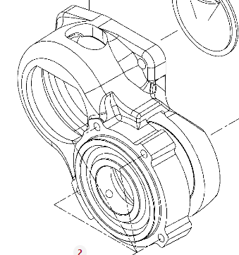 V37162500 Obudowa pompy 