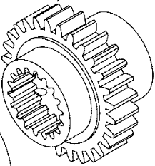 V31784510 Koło zębate Z-28