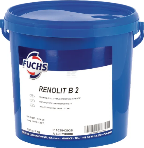 Smar uniwersalny litowy Fuchs Renolit B2, 5 kg
