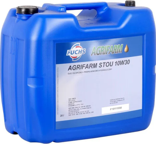 Olej Fuchs Agrifarm Stou 10W30, 20 L