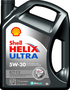 Olej silnikowy Shell Helix Ultra ECTC3 5W30 opak 4L