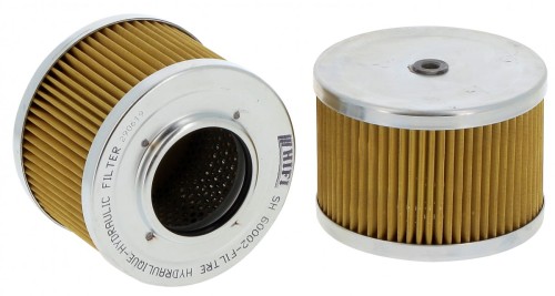 Filtr hydrauliczny SH60002 Hifi Filter do Caterpillar, Fiat Hitachi, Volvo, Yanmar