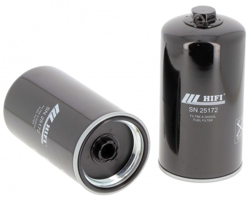 Filtr paliwa SN25172 Hifi Filter do HITACHI: ZX 170 W-6, ZX 180 W-7, ZX 190 LC-6, CASE: CX 210 C, CX 240 C, CX 260, KOBELCO: SK 130 LC-11, SK 135 SR-7