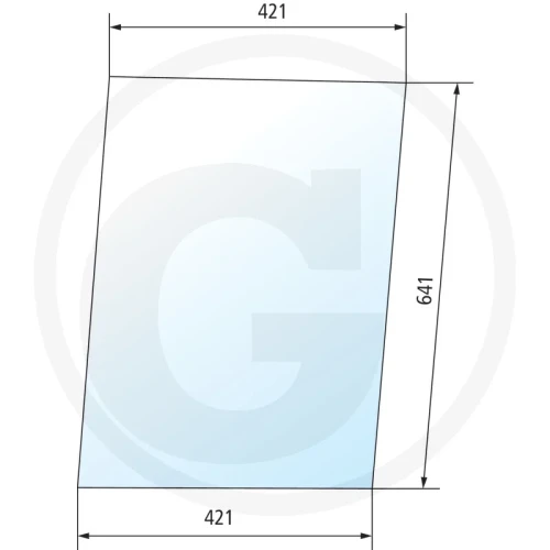 Szyba boczna tylna Fritzmeier M, 200, 201, 210, 211, 214, 215, 275, 280, 301, 315, 611, 701, 702, 703, 704, 711, 713, 775