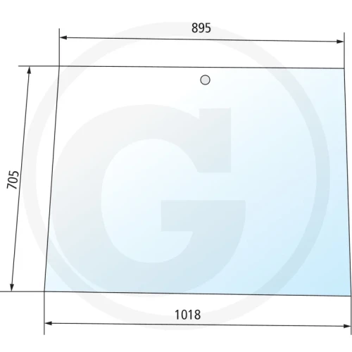 Szyba przednia Fendt Farmer 102, 103, 104, 105, 106, 108