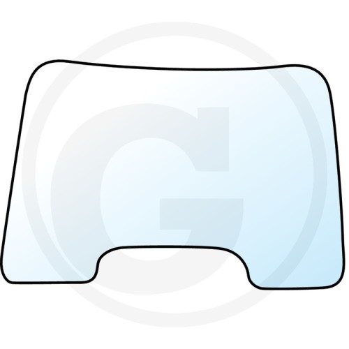 Szyba przednia stała prawa Steyr CVT 6130, 6145, 6160, 6165, 6170, 6180, 6185, 6200, 6205, 6210, 6215, 6225, 6230