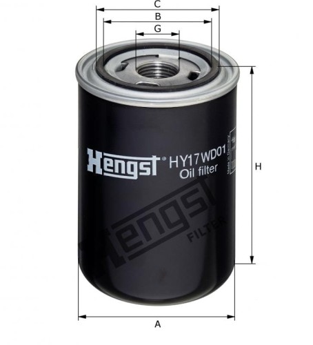 Filtr oleju HY17WD01