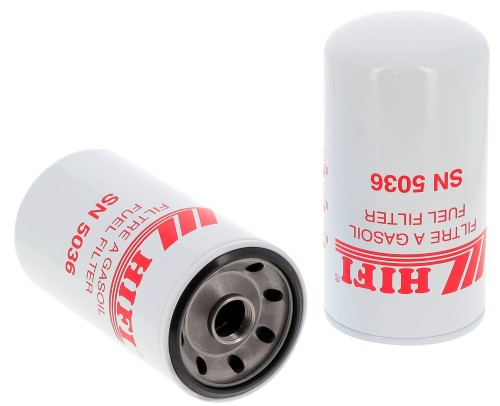 Filtr paliwa SN5036 HIFI FILTER do TEREX: 3307, TR70, TR100 EUCLID: R65D, EH1100 DETROIT: 12V71, 16V71, 16V92 HITACHI: EH1100