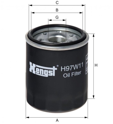 Filtr oleju H97W11