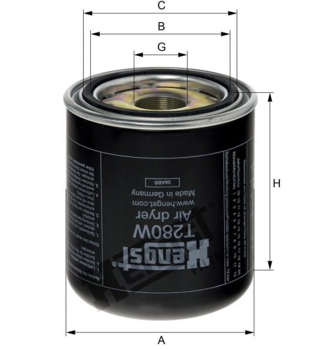 Filtr osuszacz T280W