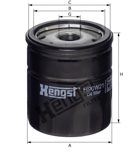 Filtr oleju H90W21