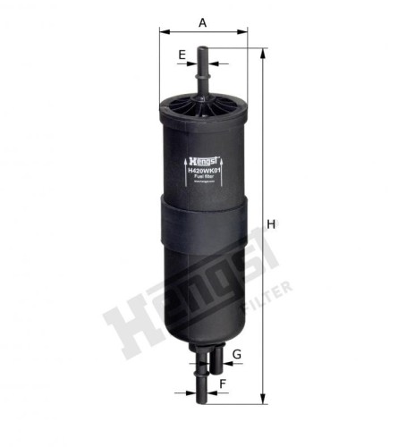 Filtr paliwa H420WK01