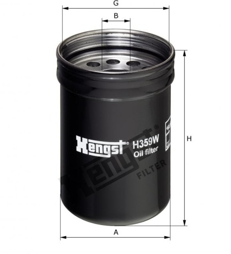 Filtr oleju H359W