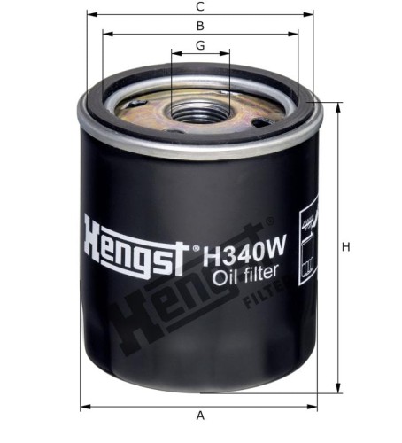 Filtr oleju H340W