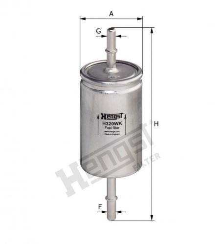 Filtr paliwa H320WK