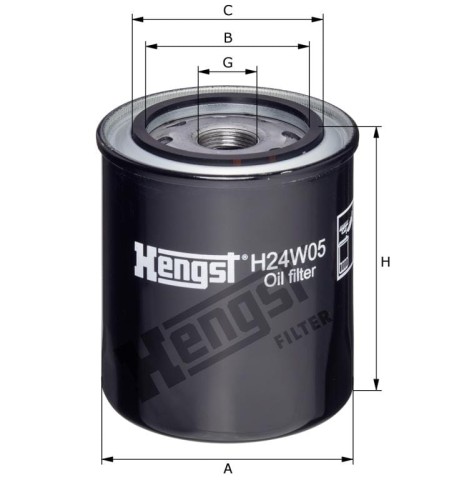 Filtr hydrauliczny H24W05