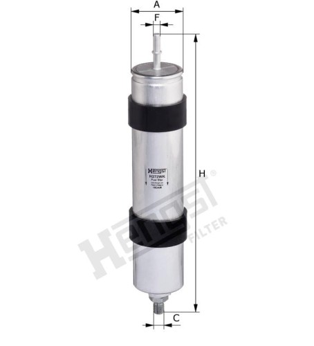 Filtr paliwa H272WK