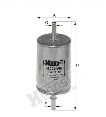 Filtr paliwa H276WK