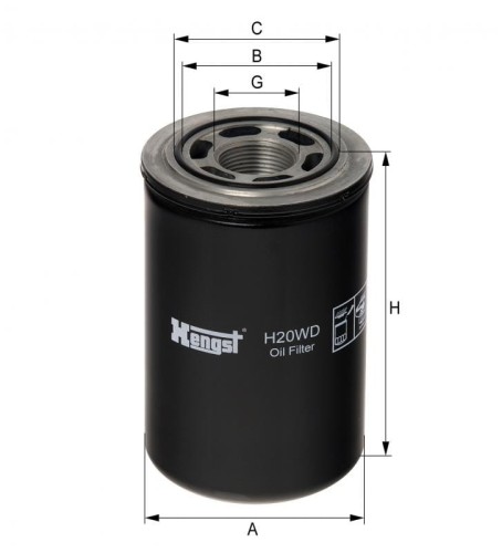 Filtr hydrauliczny H20WD