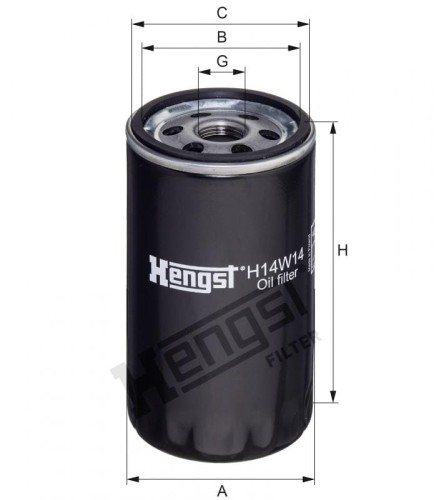 Filtr oleju H14W14