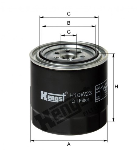 Filtr oleju H10W23