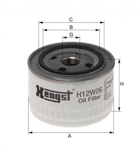 Filtr hydrauliczny H12W06