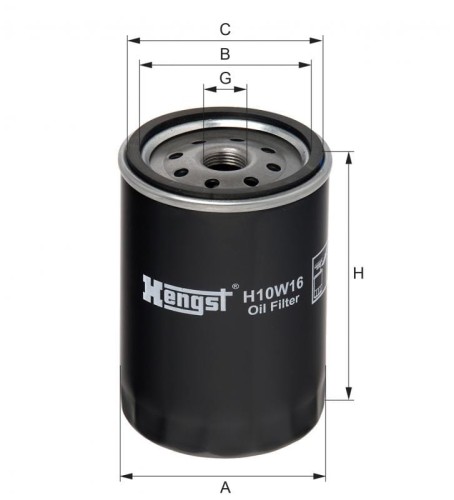Filtr oleju H10W16