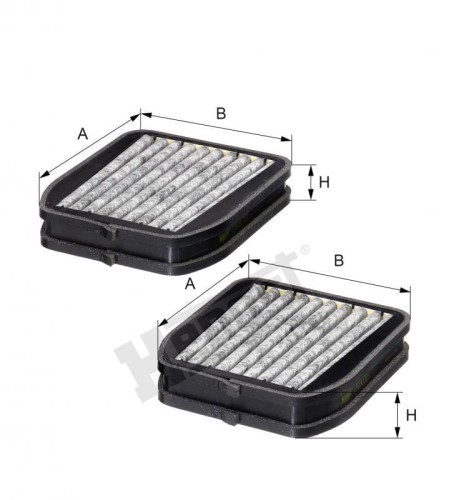 Filtr kabinowy E989LC01-2
