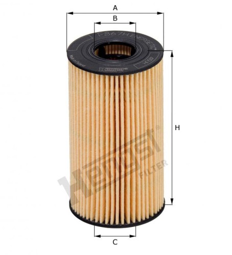 Filtr oleju E867HD370