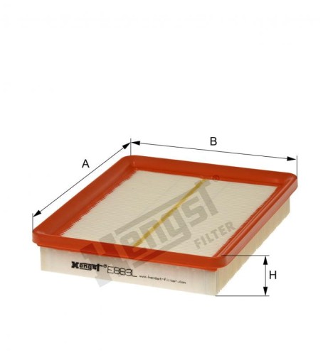 Filtr powietrza E883L
