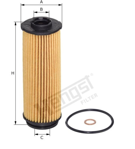 Filtr oleju E859HD352