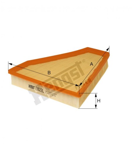 Filtr powietrza E822L