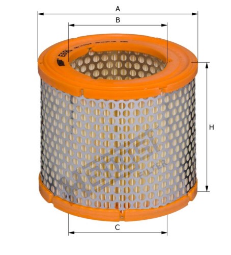 Filtr powietrza E69L