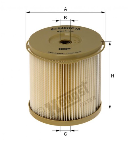 Filtr paliwa E7040KP10