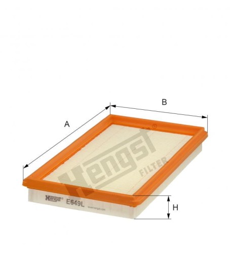 Filtr powietrza E649L