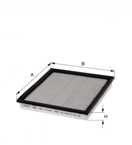 Filtr powietrza E581L