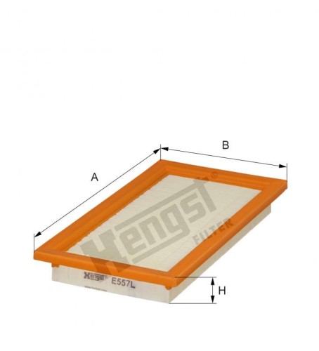 Filtr powietrza E557L