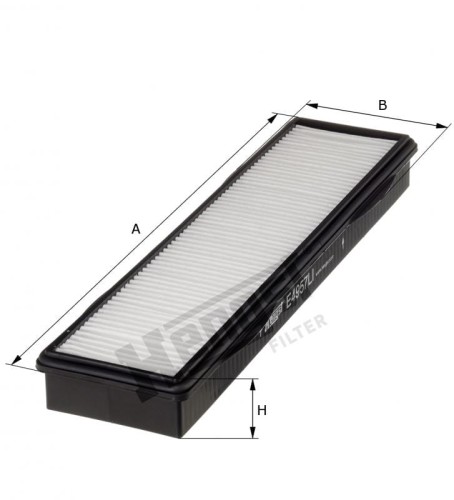 Filtr kabinowy E4957LI