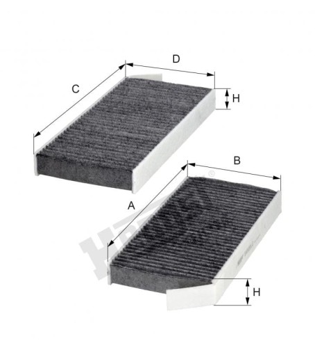 Filtr kabinowy E4920LC-2