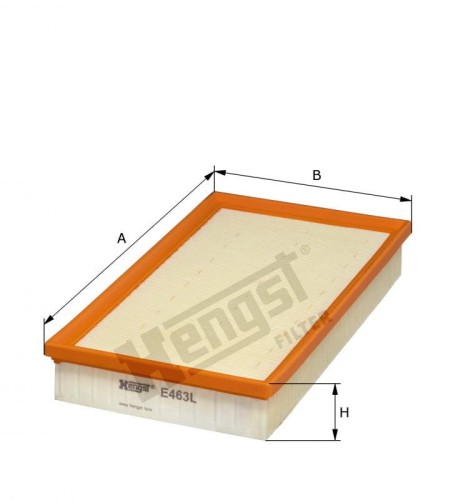 Filtr powietrza E463L