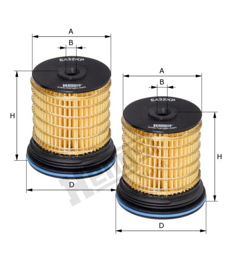 Filtr paliwa E432KPD250-2